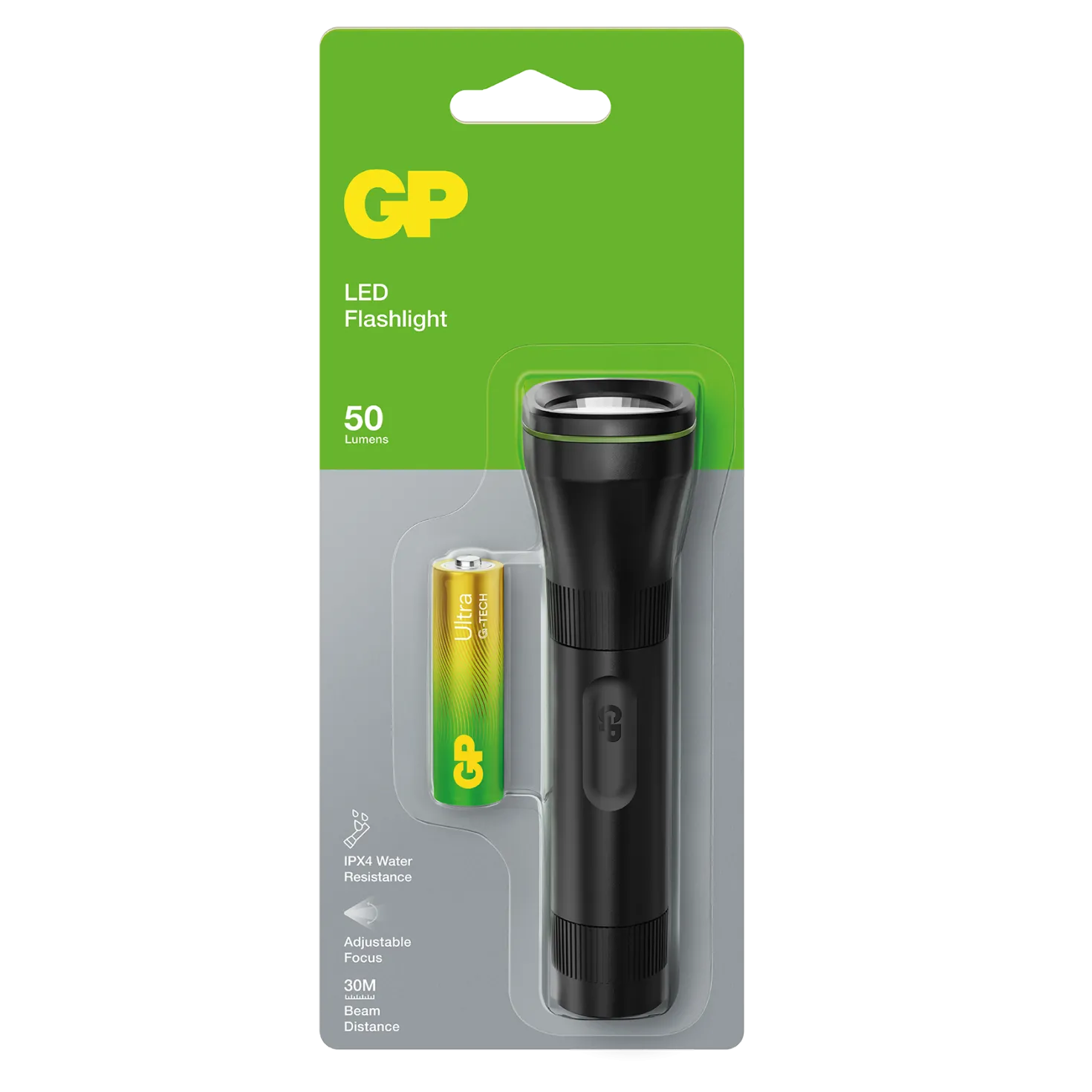 Ficklampa GP Everyday C105, 50 lumen, kompakt