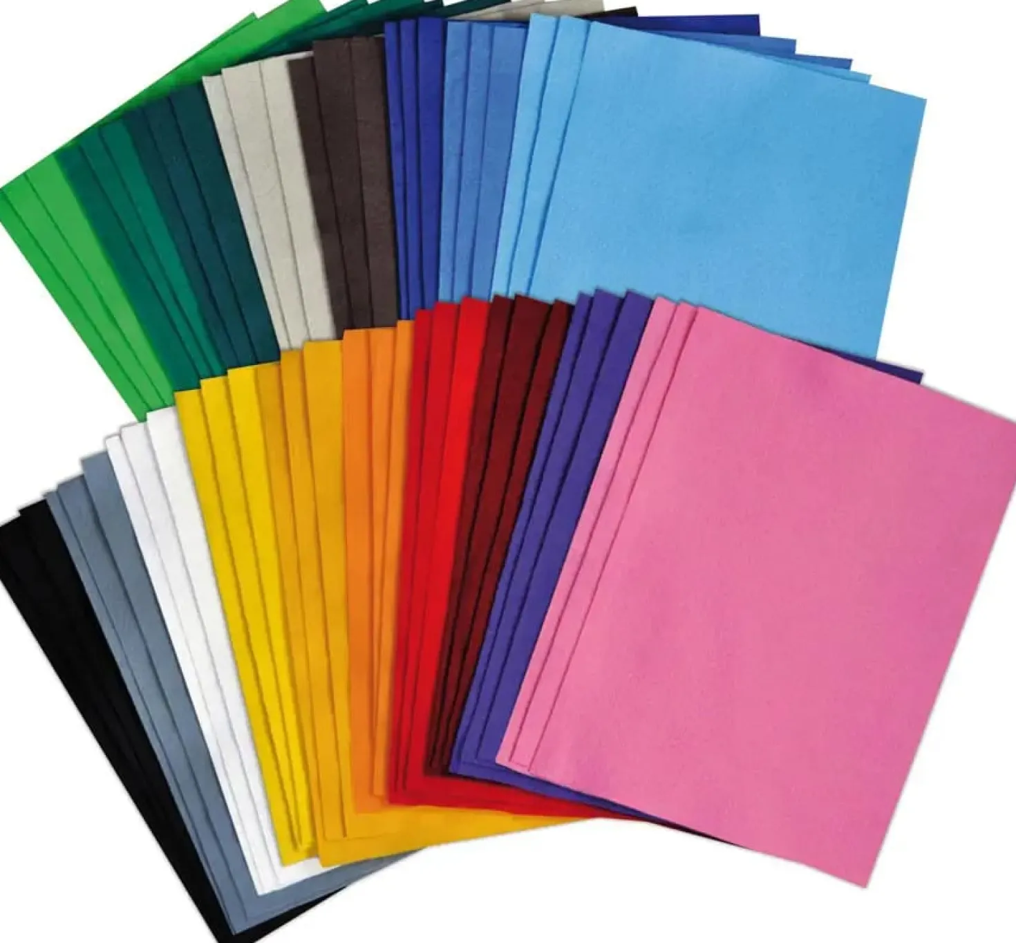Filtark Playbox 18 färger, 54-pack, 30x20 cm