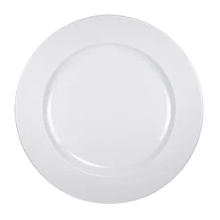 Flat Tallrik BBM Ares Fältspatporslin, vit, 17 cm