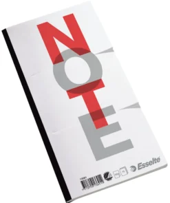 Flikblock Esselte 3-delat, mikroperforerat, 75 blad, 120x245mm