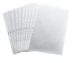Flipoverfickor Durable A3L Transparent, 4 hål