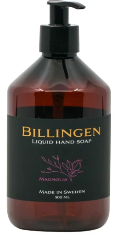 Flytande tvål Billingen Magnolia, pumpflaska, 500 ml