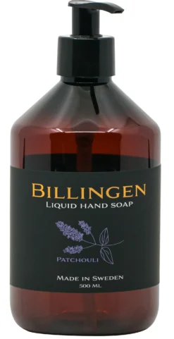 Flytande tvål Billingen Patchouli, pumpflaska, 500 ml