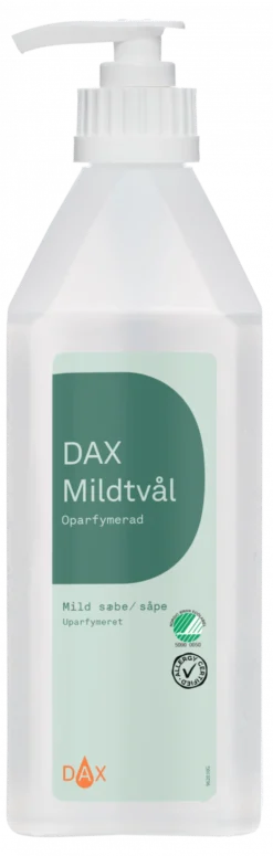 Flytande tvål Dax Allround, oparfymerad, 600 ml