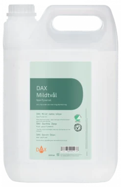 Flytande tvål Dax Mild Oparfymerad, glycerin, 5 liter