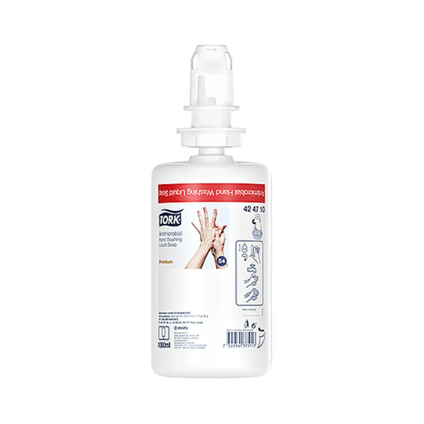 Flytande tvål Tork Antimikrobiell, 1 liter, S4-system
