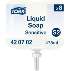 Flytande tvål Tork Extra Mild Mini S2, parfymfri, 475 ml