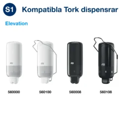 Flytande tvål Tork Premium Extra Mild S1, parfymfri, 1L