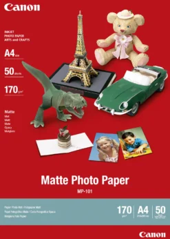 Fotopapper Canon MP-101 Matt, A4, 170 g/m², 50 ark