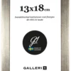 Fotoram Galleri1 Silverfärgad Trä, 15x21 cm, floatglas