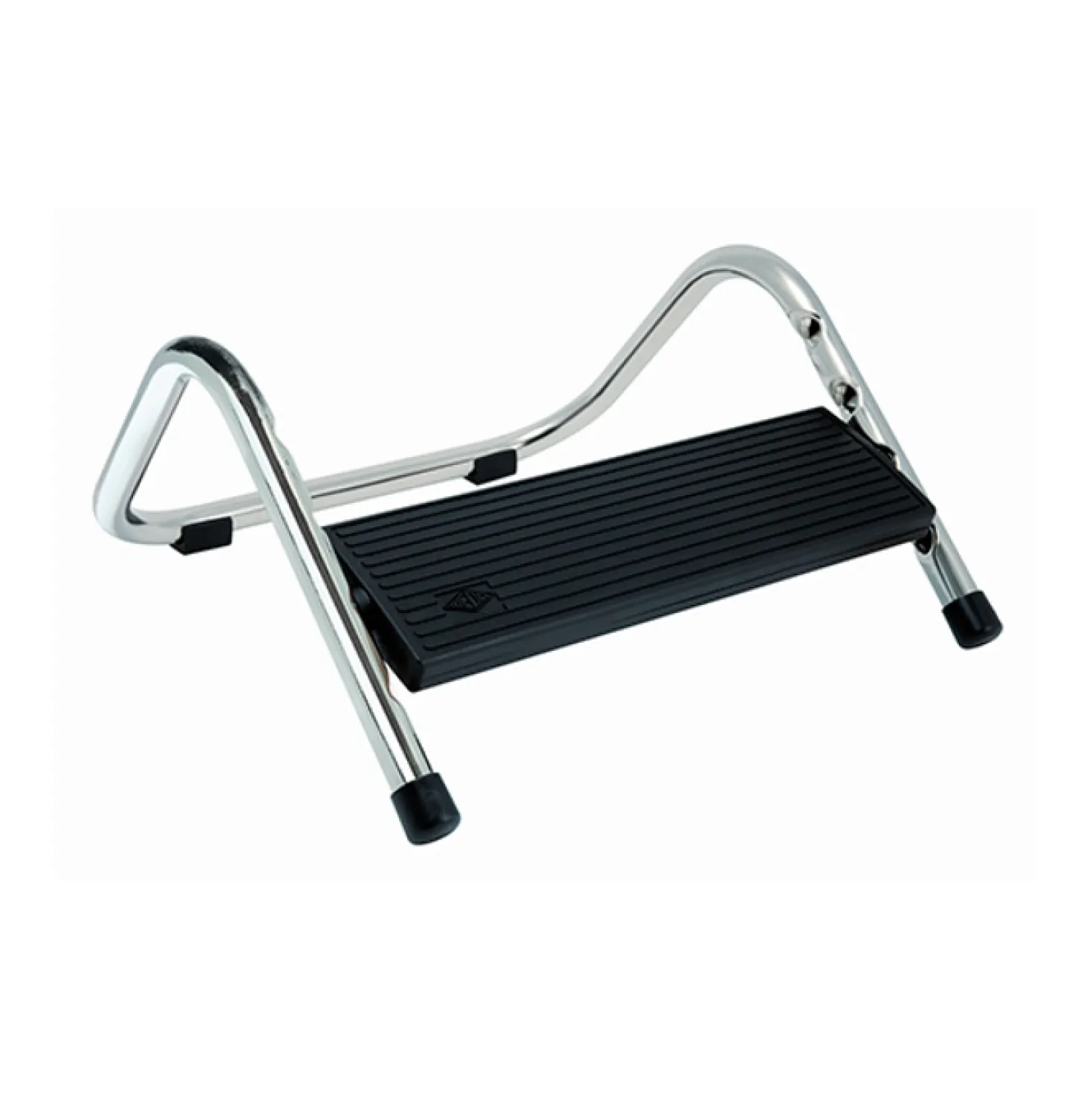 Fotstöd Wedo Trittboy, höjdjusterbart, 4 lägen, silver