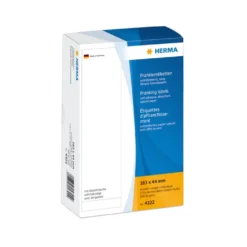 Frankeringsetikett Herma 4322, 163x44mm, greppkant, 500 st