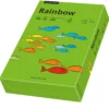 Färgat kopieringspapper Rainbow A4 120g intensivgrön, 250 ark