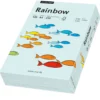 Färgat papper Rainbow A4 120g ljusblå, matt, 250 ark