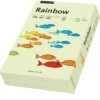 Färgat papper Rainbow A4 120g, ljusgrön, 250 ark