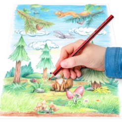 Färgpenna Staedtler Noris 187, blandade färger, 36 st