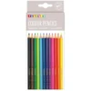 Färgpennor Playbox Smala, blandade färger, 12-pack