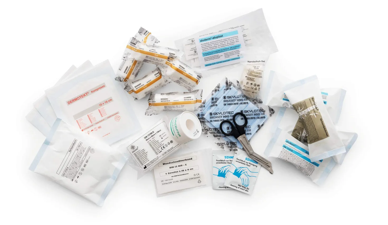 Första Hjälpen-kit Durable FIRST AID KIT M, 36 artiklar