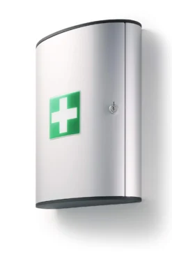 Första hjälpen skåp Durable First Aid Set L, 65 artiklar, 3 fack