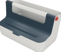 Förvaringsbox Leitz Cosy bärbar, grå, A4-format