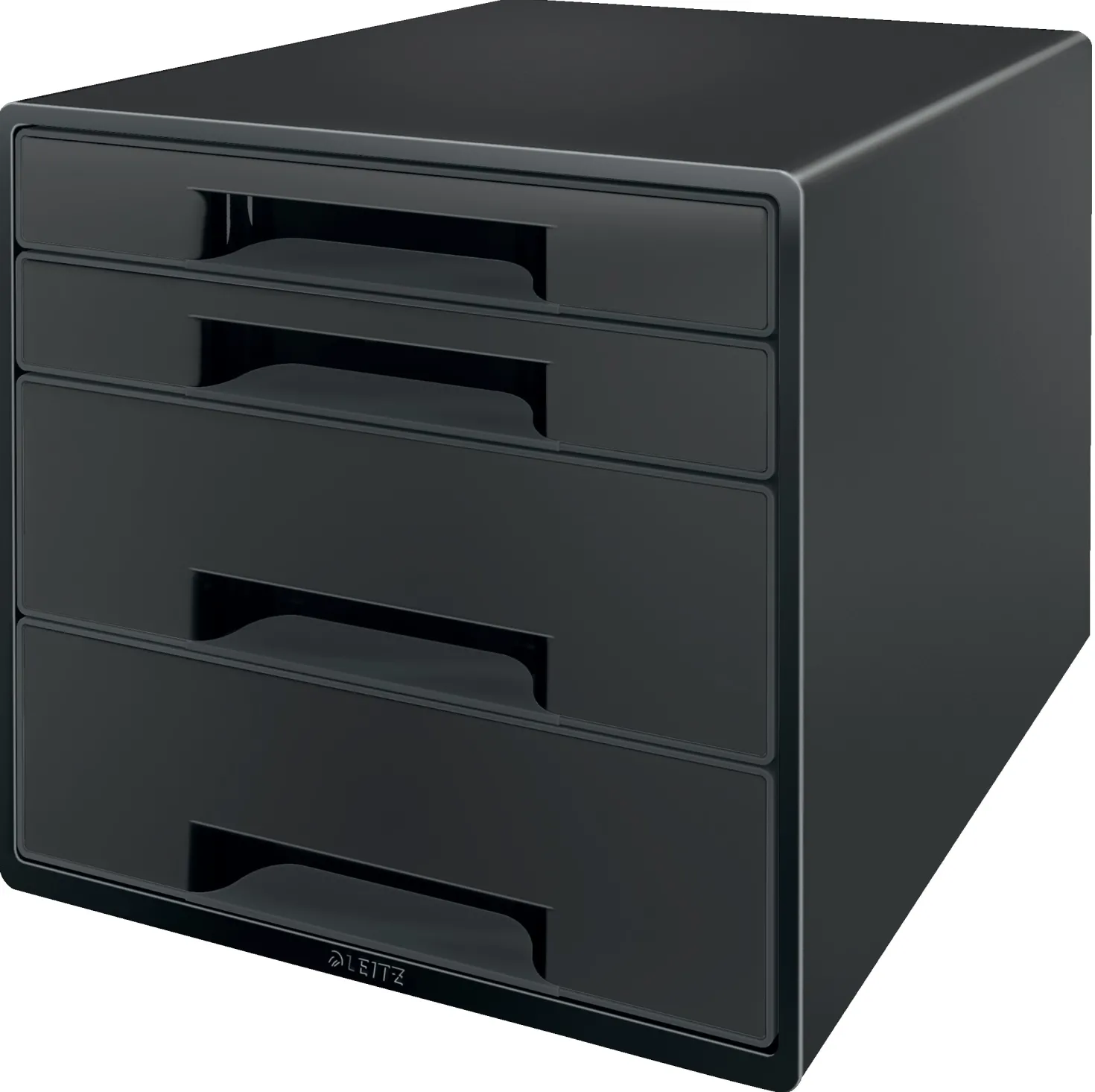 Förvaringsbox Leitz Recycle, 4 lådor, svart