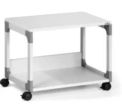 Förvaringshurts Durable SYSTEM MULTI 48, öppen, på hjul, 2 hyllplan