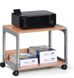 Förvaringshurts Durable SYSTEM MULTI 48, öppen, på hjul, 2 hyllplan