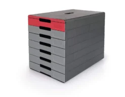 Förvaringslåda Durable IDEALBOX PRO 7, 7 brevkorgar, A4