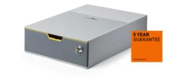 Förvaringslåda Durable VARICOLOR 1 SAFE, låsbar, 1 låda