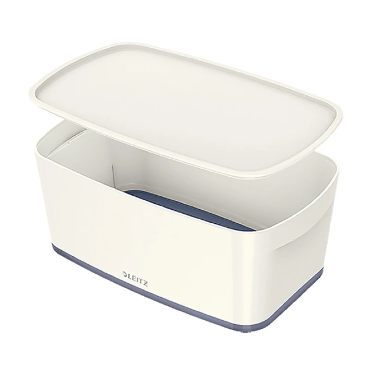 Förvaringslåda Leitz MyBox Small, vit, 5 liter, med lock