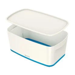 Förvaringslåda Leitz MyBox Small, stapelbar, blå