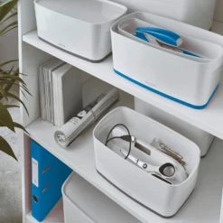 Förvaringslåda Leitz MyBox Small, stapelbar, blå