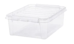 Förvaringslåda SmartStore Classic med lock, transparent, 20 liter