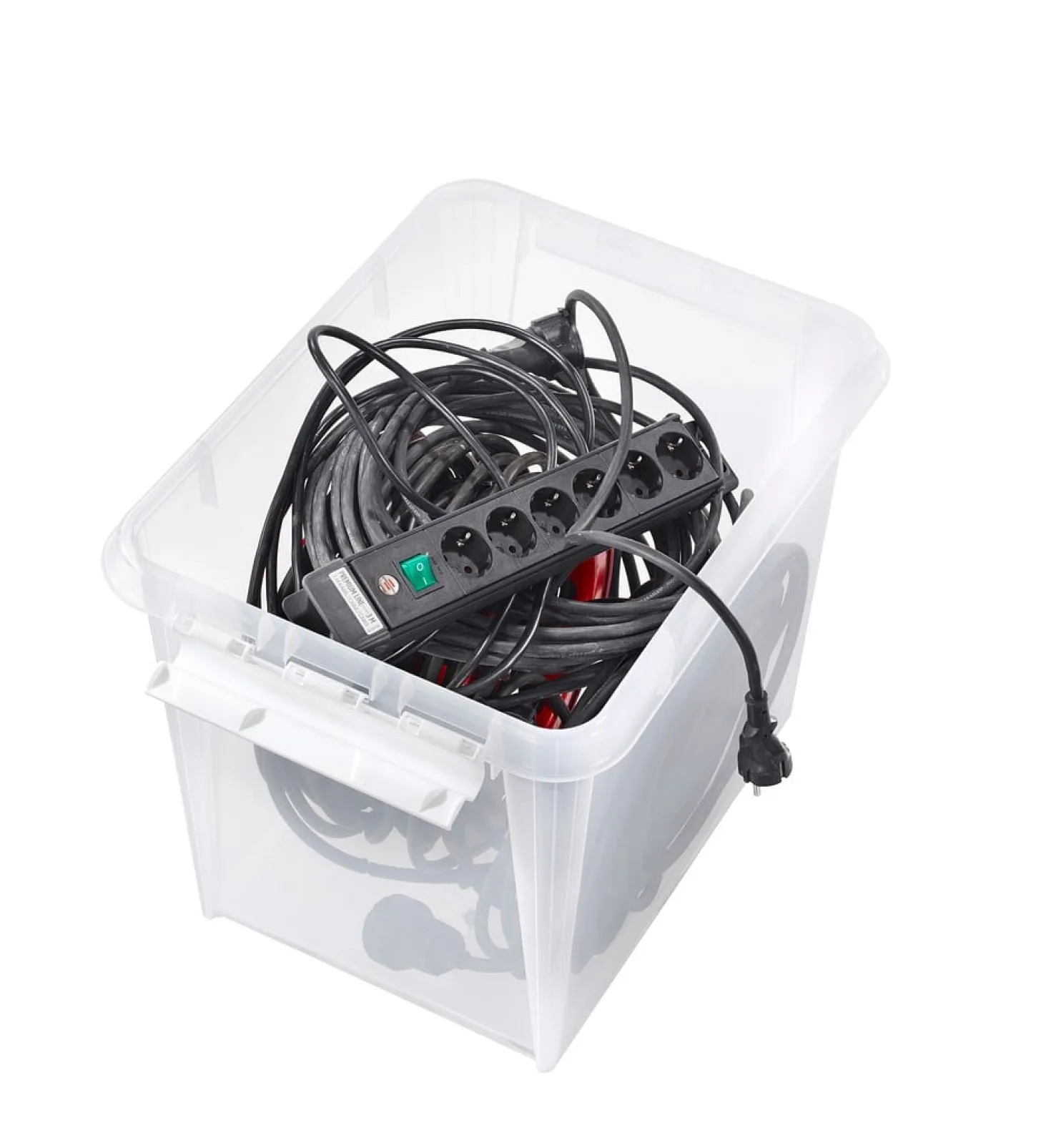 Förvaringslåda SmartStore Classic med lock, 52 liter, transparent