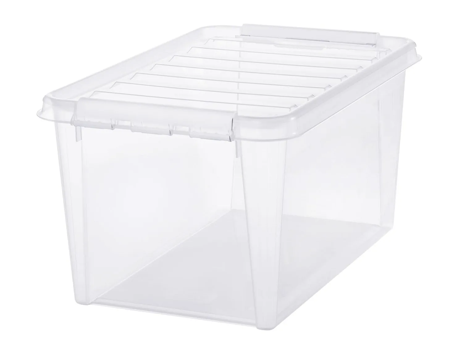 Förvaringslåda SmartStore Classic med lock, transparent, 47 liter