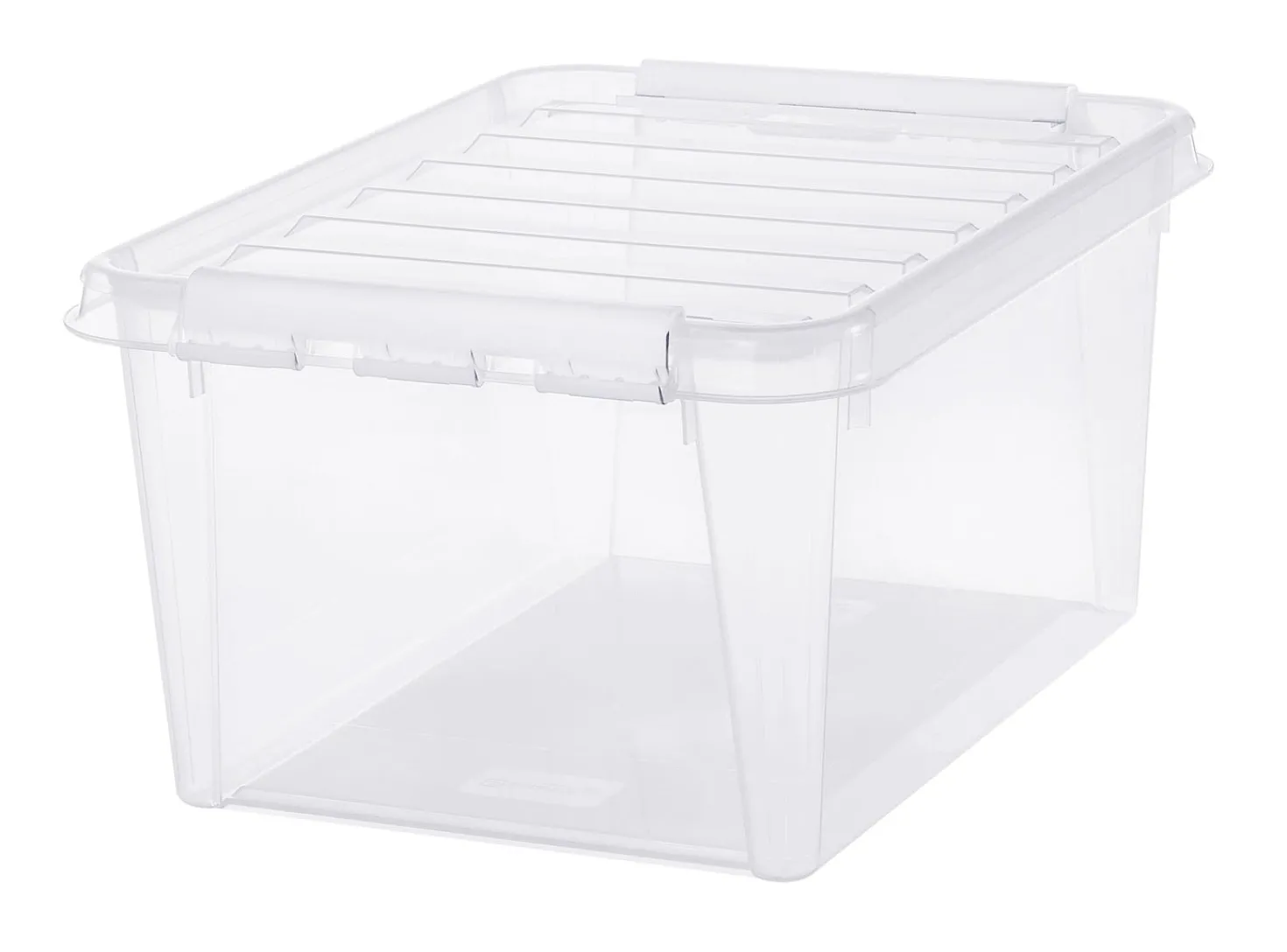 Förvaringslåda SmartStore Classic med lock, 32 liter, transparent