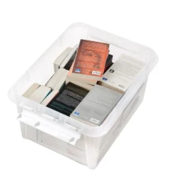 Förvaringslåda SmartStore Classic med lock, 32 liter, transparent