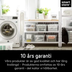 Förvaringslåda SmartStore Classic med lock, 32 liter, transparent