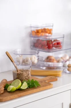 Förvaringslåda SmartStore Compact Clear Slim, 1,3 liter, transparent