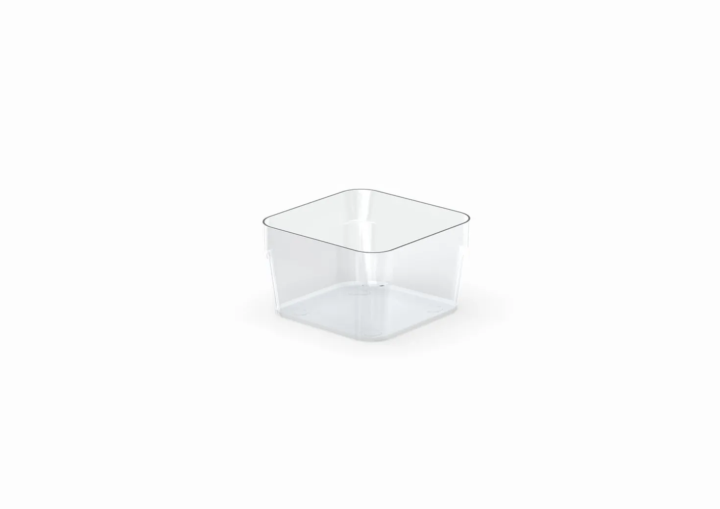 Förvaringslåda SmartStore Compact Sort, transparent, 10x10x6 cm