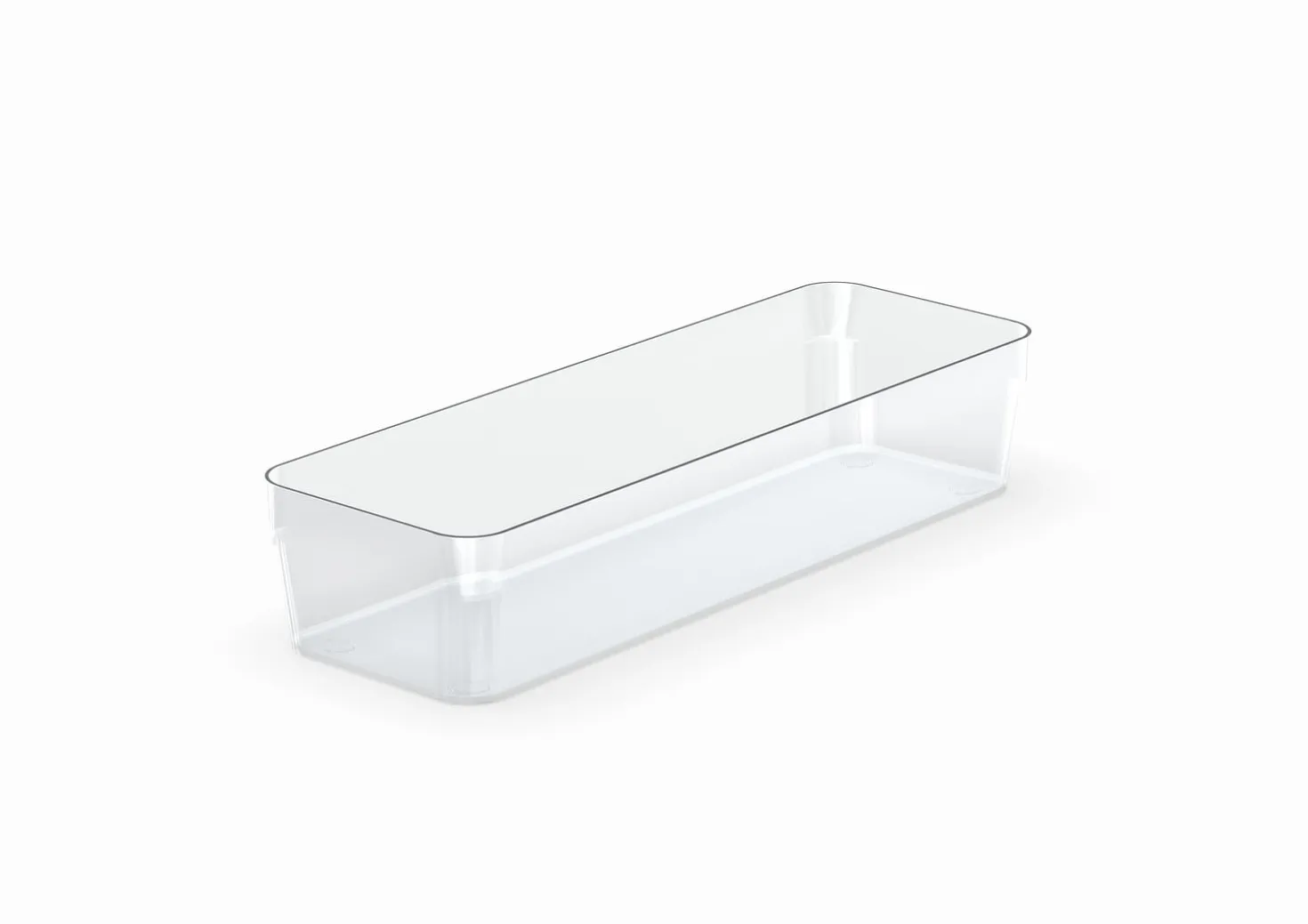 Förvaringslåda SmartStore Compact Sort, transparent, 29,5x10x6 cm