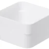 Förvaringslåda SmartStore Compact Sort, vit, 10x10x6 cm