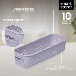Förvaringslåda SmartStore Essence Slim, lavendel, 1,3 liter