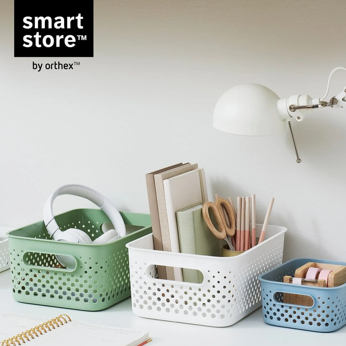 Förvaringslåda SmartStore Essence Slim, grön, 1.3L, 29.5 cm
