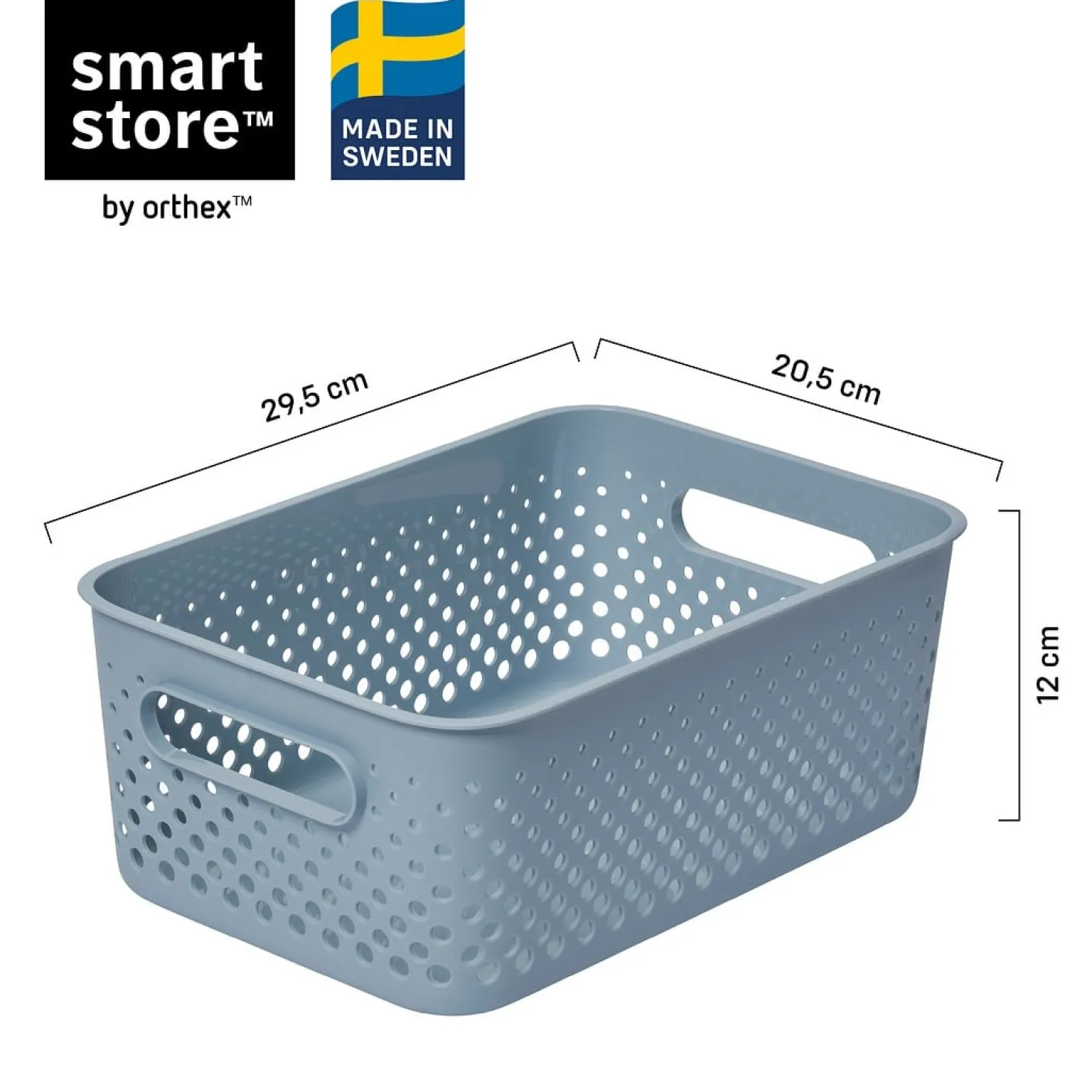 Förvaringslåda SmartStore Essence M, blå, 5,6 liter