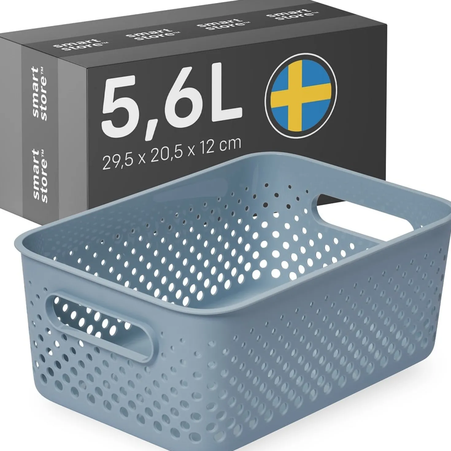 Förvaringslåda SmartStore Essence M, blå, 5,6 liter