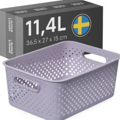 Förvaringslåda SmartStore Essence L, lila, 11,4 liter