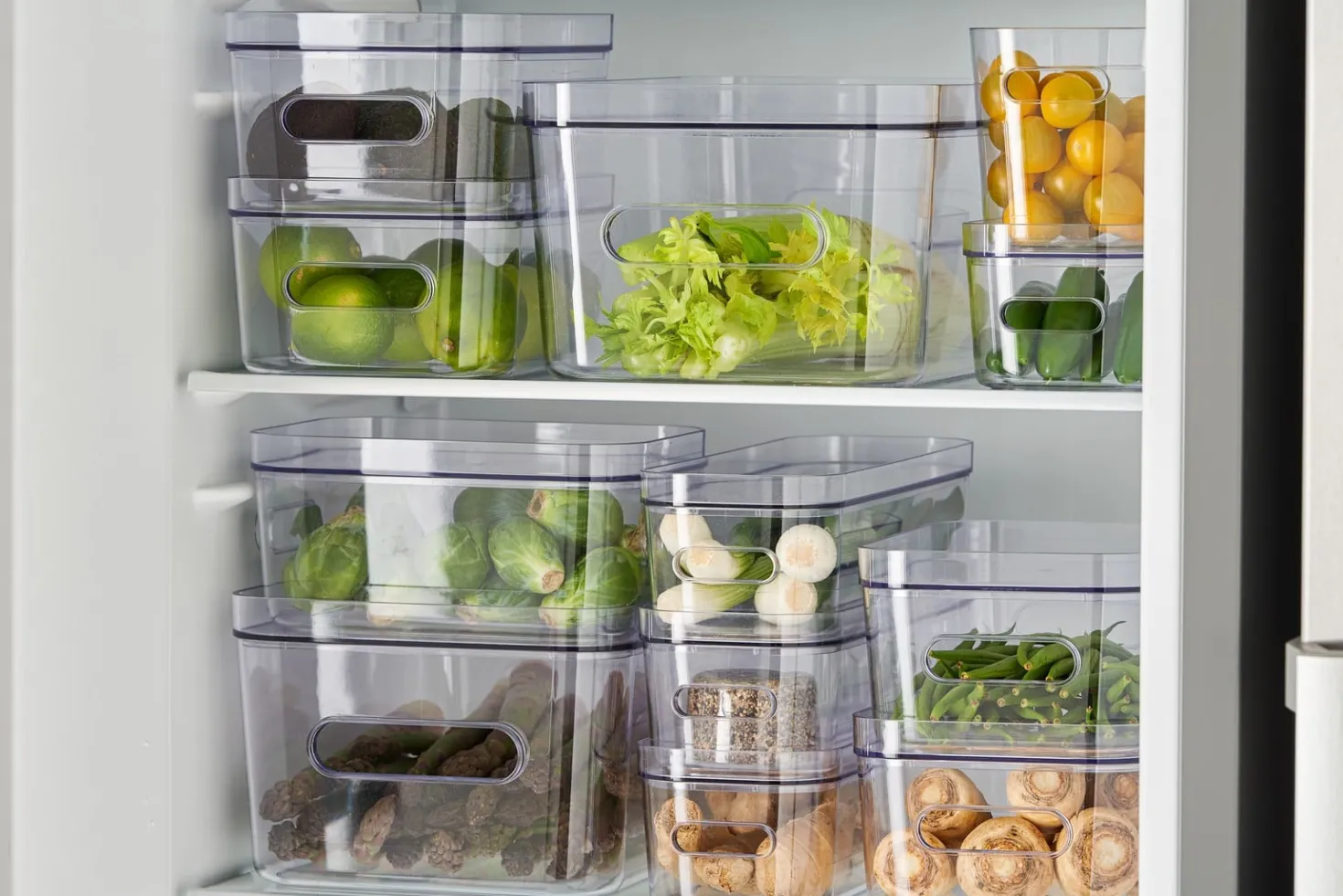 Förvaringslådslock SmartStore Compact Clear Slim, 29x10 cm, transparent