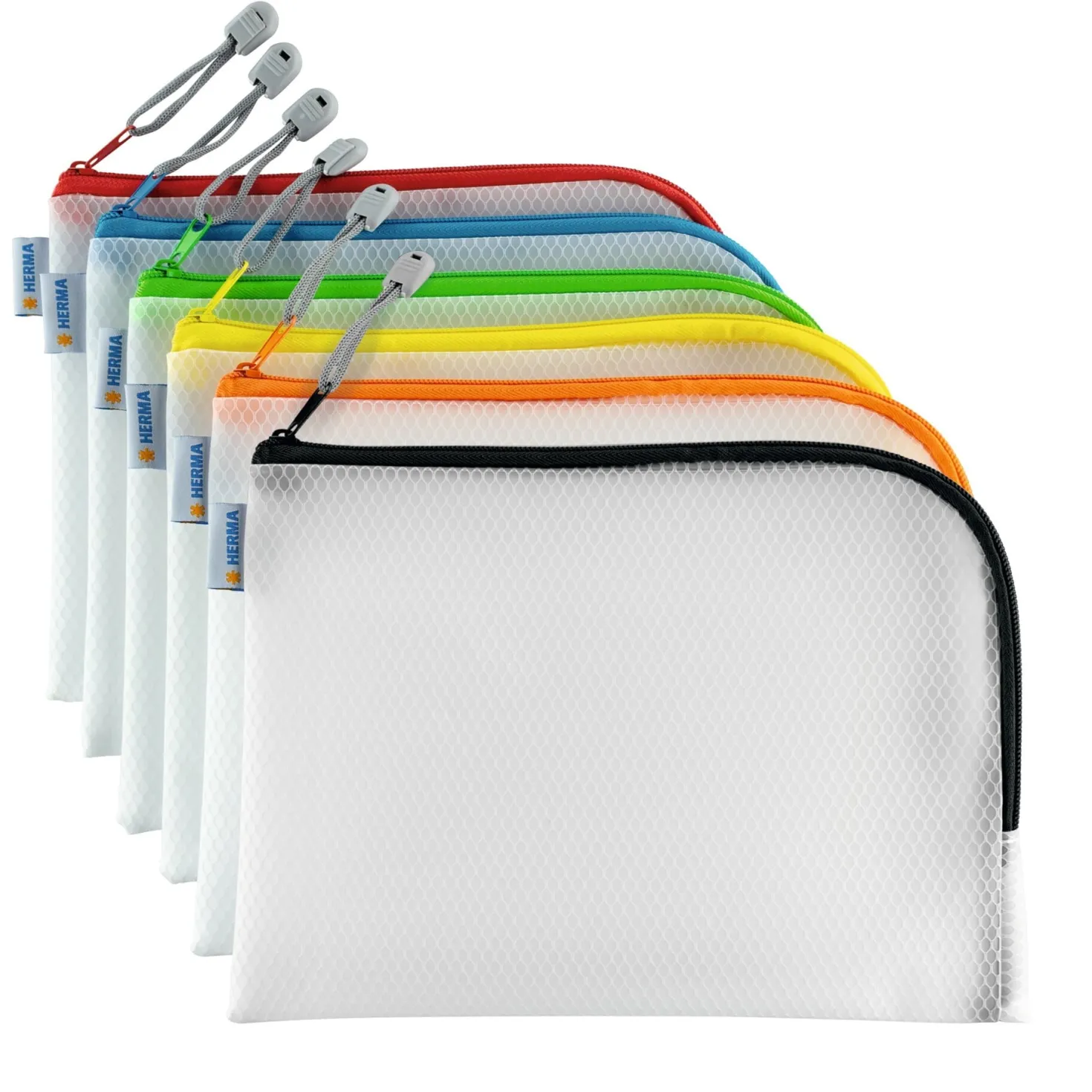 Förvaringspåse Herma Universal Bags A5+, 26x20 cm, sorterade färger
