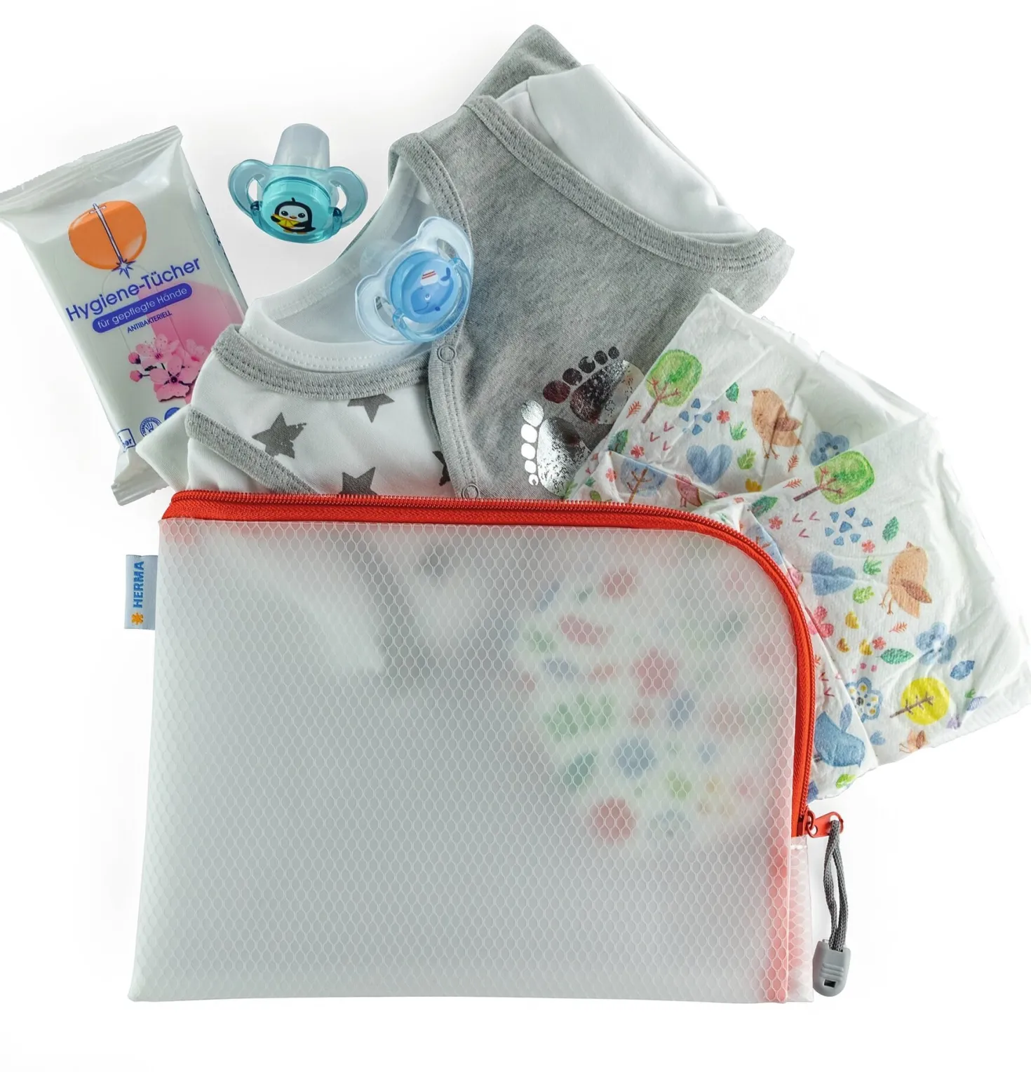 Förvaringspåse Herma Universal Bags A5+, 26x20 cm, sorterade färger